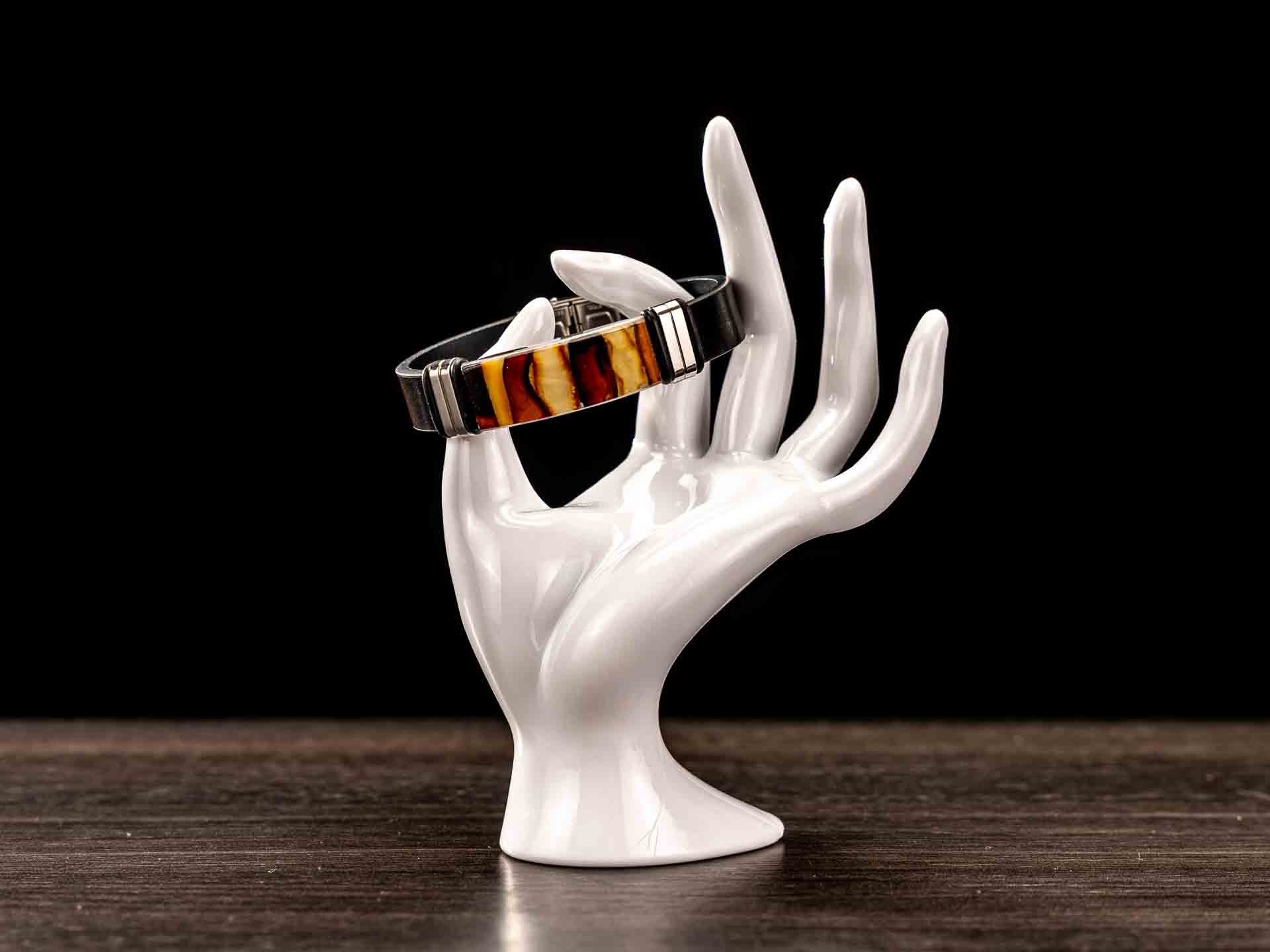 Amber Mosaic Bracelet