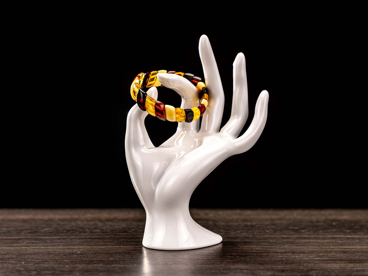 Baltic Amber Bracelet – Honey and Cognac Tones