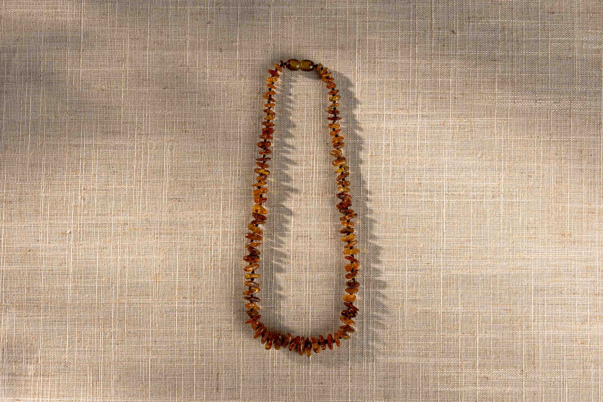 Children's Baltic Amber Necklace – Honey Amber Chips